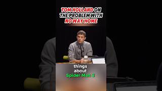 THE PROBLEM with SpiderMan No Way Home TOM HOLLAND INTERVIEW about MarvelMCU [upl. by Andrey]