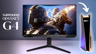 Samsung Odyssey G4 240Hz Gaming Monitor  Unboxing and Review [upl. by Clapper]