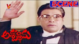 Sarada fires on her husband  Ashwathama Movie Scenes  V9 Videos [upl. by Htidirem461]