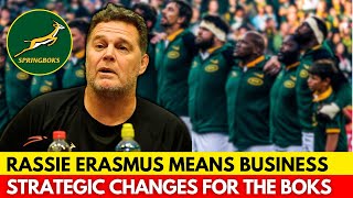 🔥RASSIE ERASMUS REINFORCES THE TEAM WITH SURPRISING CHANGES  SPRINGBOKS NEWS [upl. by Aljan918]