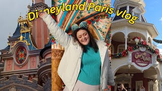 DISNEYLAND PARIS 🏰✨ DAY 3 amp 4 best rides and shows snowing on Main St amp dining plan tips [upl. by Nairbal]