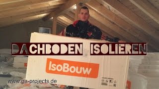 Wie Isoliere ich den Dachboden VLOG [upl. by Abie]