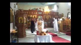 Episkop AmvrosijeSveta Liturgija090220141deo [upl. by Assilanna]