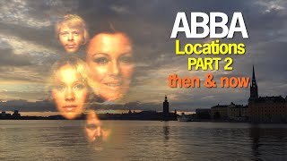 ABBA Locations in Stockholm – Then amp Now Part 2  4K [upl. by Saffian]