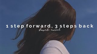 olivia rodrigo  1 step forward 3 steps back slowed  reverb [upl. by Griswold931]