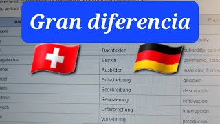 Diferencia entrequot alemán Suizo y alemán de Alemaniaquot 🇨🇭🇩🇪 Súper complicado [upl. by Andriette]