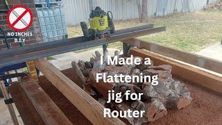 I Made a Flattening jig for Router [upl. by Aleta459]