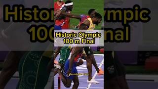 Olympic 100 meter 💯 Richardson on fire olympics paris2024 [upl. by Ali]