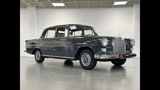 MercedesBenz 190 C Heckflosse  W110 Bj 1964 [upl. by Sadinoel226]