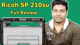 Ricoh SP 210su Laser Printer from AMAZON  Print Test Xerox Test Scan Test Review  TechnoSajid [upl. by Reinar30]