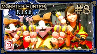 Kantinenbesuch und LAGOMBI Jagd 🍚 Lets Play Monster Hunter Rise 8 🍚 Blind Deutsch Gameplay Switch [upl. by Seamus889]