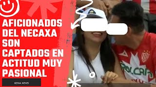 Aficionados del Necaxa son captados en actitud muy pasional [upl. by Eltotsira]