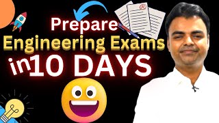 How to Prepare for Engineering Semester Exams in 10 days How to Score High Grades in Semester Exams [upl. by Cherie]