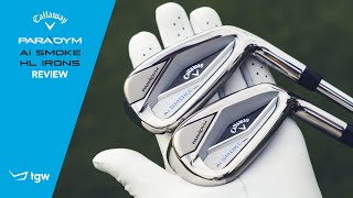 Callaway Paradym AI Smoke HL Irons Review by TGW [upl. by Vasti137]