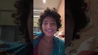 Indya Moore Instagram Live 9202022 [upl. by Anelram]