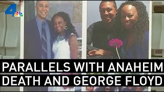 Attorneys Say Similarities Between InCustody Death in Anaheim and George Floyd Death  NBCLA [upl. by Yemiaj]