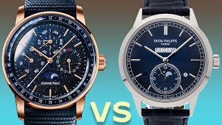 Patek Philippe 5236P Perpetual Calendar vs Audemars Piguet Code 1159 Perpetual Calendar [upl. by Notlit]