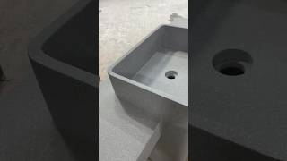 Terrazzo pedestal basin table top customized [upl. by Atiras]