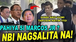 KAKAPASOK LANG  MARCOS JR SINUPALPAL NG NBI DIR P DUTERTE HINDI PWEDENG KASUHAN [upl. by Crichton]