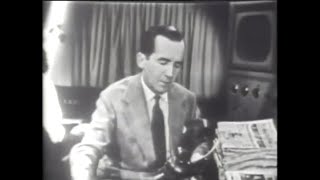 Edward R Murrow  A Report on Senator Joseph R McCarthy [upl. by Hedvig124]