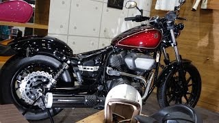 4KOsaka Motorcycle Show 2014YAMAHA BOLT ABS大阪モーターサイクルショー2014 [upl. by Un235]