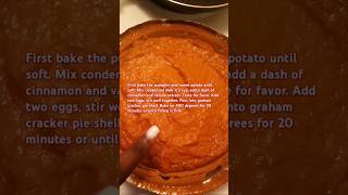 Sweet potato and pumpkin piefood sweetpotato thanksgiving grahamDreamTrackAI slow r and b [upl. by Euv]