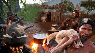 Unveiling The Hadzabe Tribe Masterful African Hunters Catching And Cooking Prey  Full Documentary [upl. by Tireb]