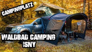 Waldbad Camping Isny  Campingplatz Vorstellung [upl. by Yde]