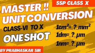 unit conversion in one shotmetric systemconversion of unithow to convert unitBy prabhaskar sir [upl. by Lamok388]