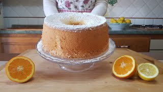 CHIFFON CAKE 🇺🇸 la ricetta originale 👩‍🍳😋😍 [upl. by Ientruoc]