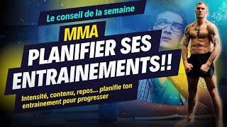 Comment planifier ses entrainements en MMA [upl. by Brittnee]