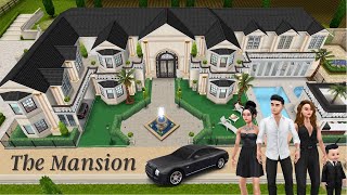 Sims Freeplay  Elegant Mansion 🥂🖤 [upl. by Flodnar]