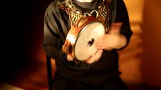 Professional Tef Tambourine Def Riq Riqq by Emin Percussion [upl. by Eninnaj44]