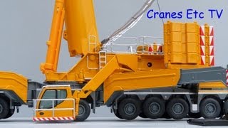 NZG Liebherr LTM 1120091 Mobile Crane Part 2 by Cranes Etc TV [upl. by Einobe]