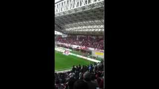 Vissel Kobe fans victory song Japan Football Soccer JLeague Okubo Reysol ヴィッセル神戸 [upl. by Arhez]