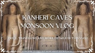 KANHERI CAVES MONSOON VLOG 70100 kanheri kanhericaves borivalinationalpark monsoonvlog [upl. by Elva485]