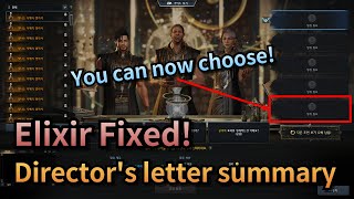 Lost Ark THEY FIXED THE ELIXIR Directors letter summary [upl. by Nikkie]