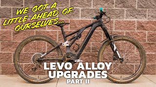 Aluminum Specialized Levo Upgrades Part 2  Best Upgrades for Levo [upl. by Bertilla]