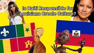 Does Louisiana Creole culture amp language come from Haiti [upl. by Fantasia]