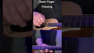 Learn How to Guitar Finger Pick  THROW AWAY THE PICK Guitar Lesson easyguitar guitarlesson [upl. by Denzil]