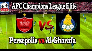 Live Football Persepolis vs AlGharafa ll Live AFC Champions League Elite [upl. by Zaid]