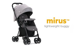 Joie mirus™  Lightweight Pushchair That Sits Both Ways  For Newborns amp Toddlers [upl. by Gallagher]