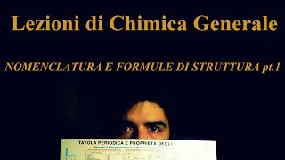 Lezione di Chimica Base  Nomenclatura e Formule di Struttura Esercizi [upl. by Sally]