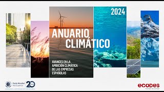 Presentación  Anuario Climático 2024 [upl. by Hennahane]