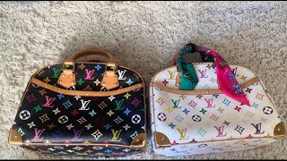 Louis Vuitton Vintage Trouville Multicolor Noir Unboxing [upl. by Notfilc]