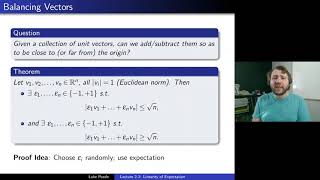 Probabilistic Methods 22 Linearity of Expectation [upl. by Benedix]