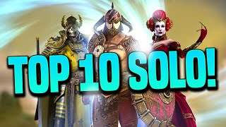 Top 10 CHAMPIONS Who Can SOLO ENDGAME CONTENT [upl. by Yrellam]