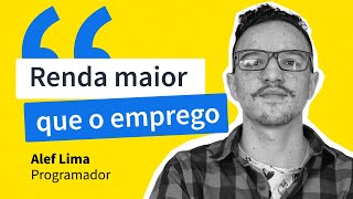 Prestando serviço para a antiga empresa  Histórias de Sucesso Alef Alves Lima  GetNinjas [upl. by Dolorita]