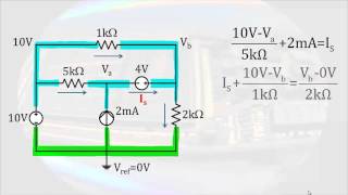 12 Node Voltage and Mesh Current II [upl. by Aryam]