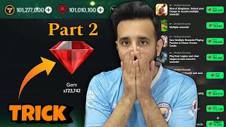 Unlimited Gems Trick  Best amp Easy Gems Offers For Andriod amp IOS Devices Part 2👌 [upl. by Bathsheeb661]